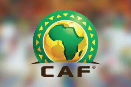 Logo of the Confederation of African Football (CAF).