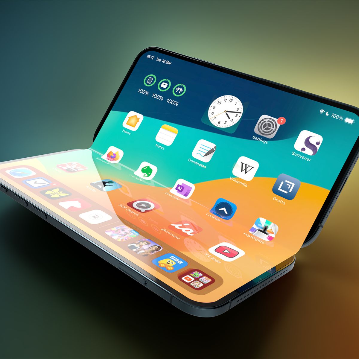 Apple iphone foldable