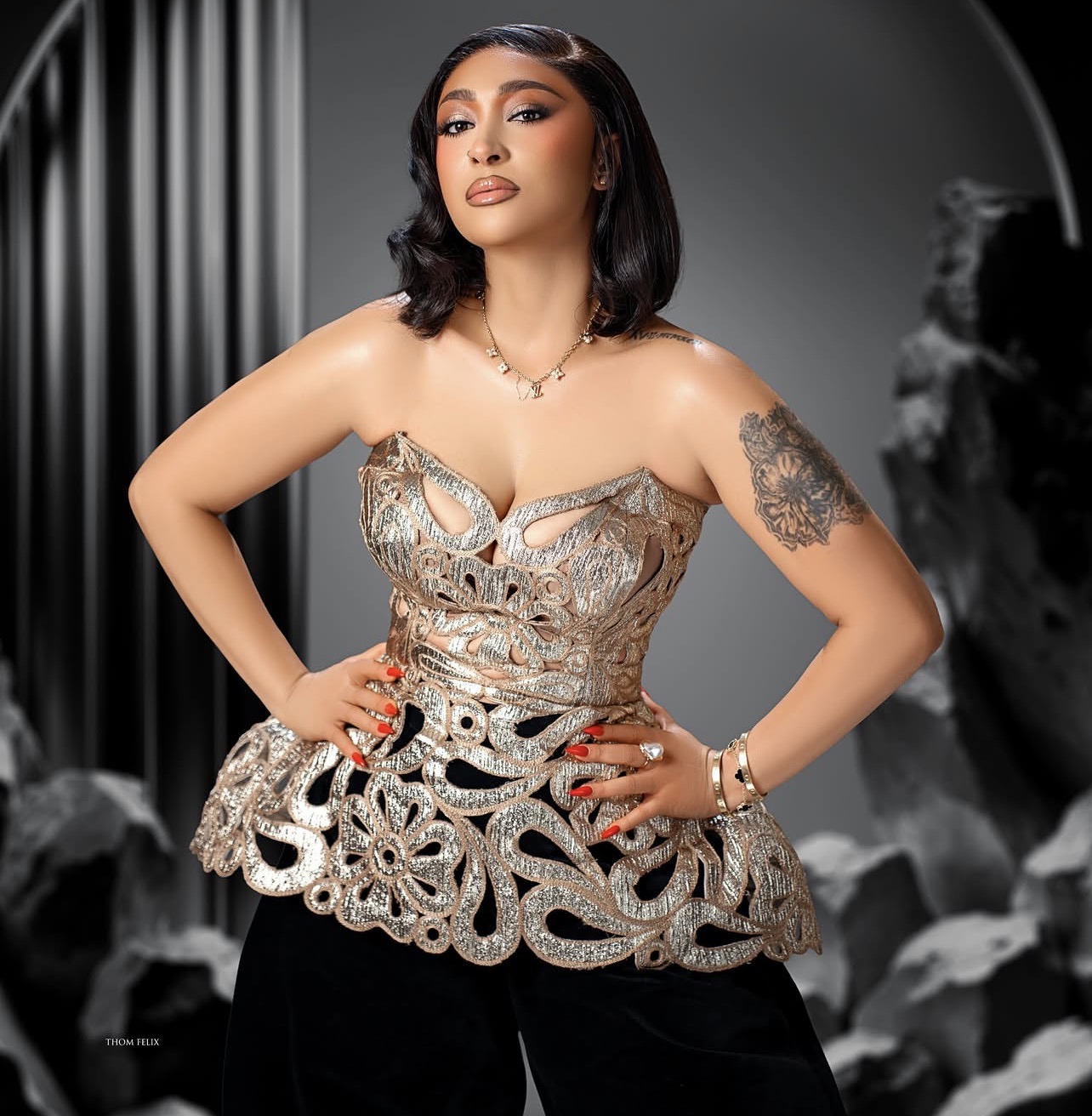 Inside Olakunle Churchill’s ‘no legal marriage’ response: Rosy Meurer ...