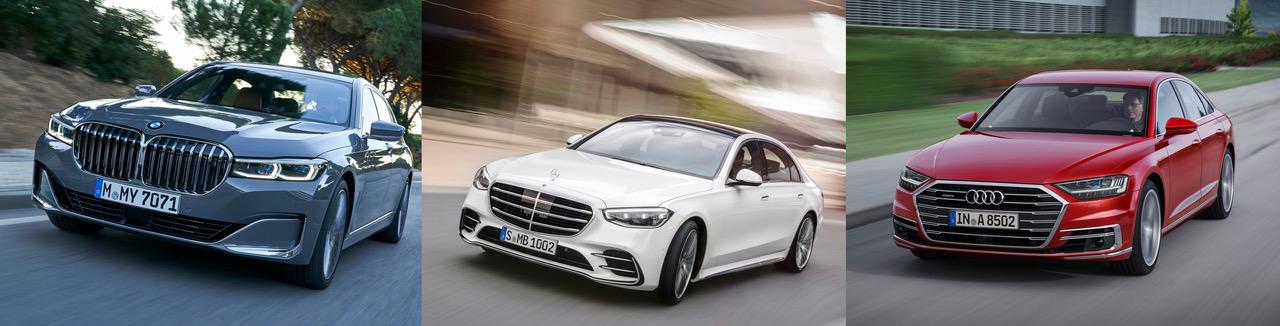 2027 BMW 7 Series vs Mercedes S-Class vs Audi A8