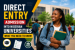Direct Entry Admission Requirements for Nigerian Universities in 2026