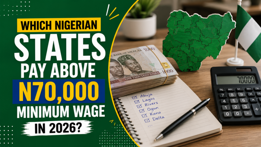 Which Nigerian States Pay Above N70,000 Minimum Wage in 2026?