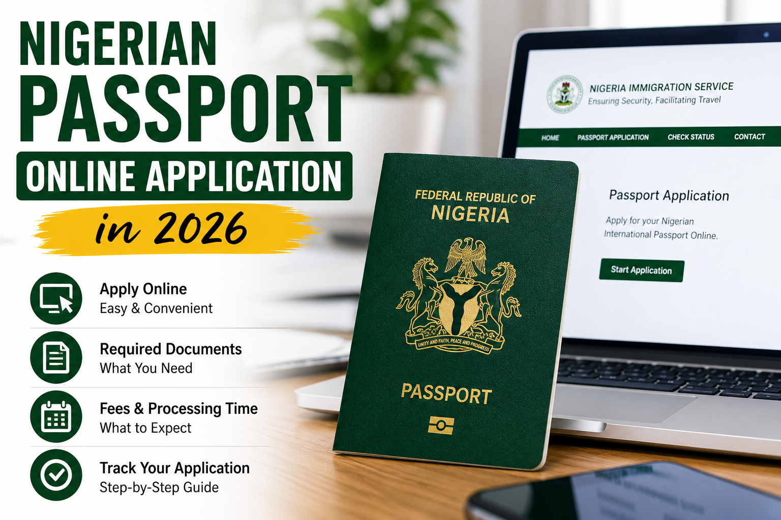 Nigerian Passport Online Application in 2026
