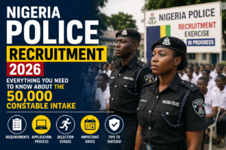 Nigeria Police Recruitment 2026: Everything You Need to Know About the 50,000 Constable Intake