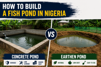 How to Build a Fish Pond in Nigeria: Concrete vs Earthen
