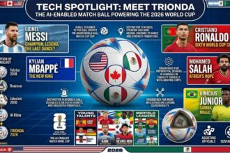 TECH SPOTLIGHT: Meet Trionda, the AI-enabled match ball powering the 2026 World Cup