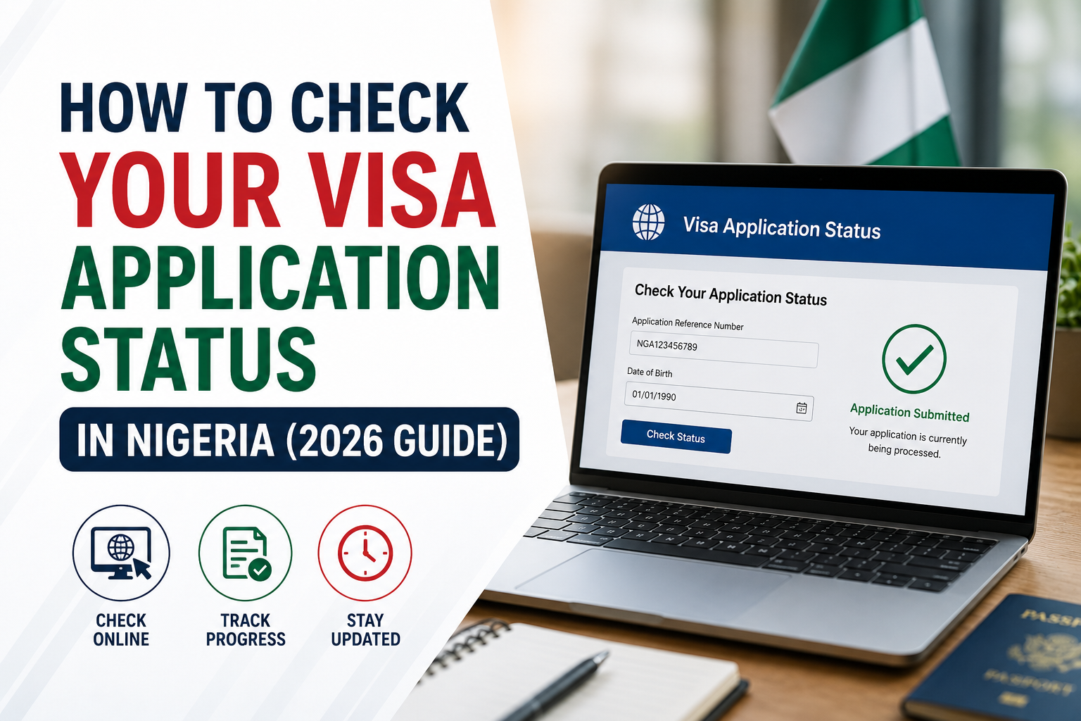 Visa application status Nigeria