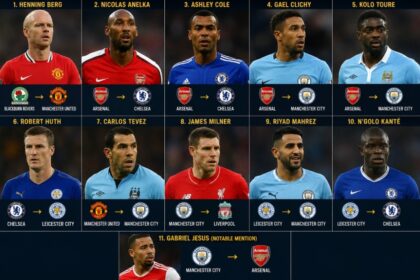ELITE CLUB: Players who lifted Premier League title with two different clubs