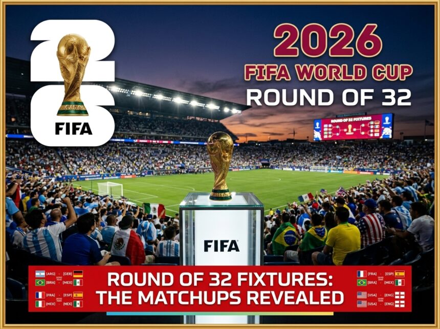 round of 32 fixtures