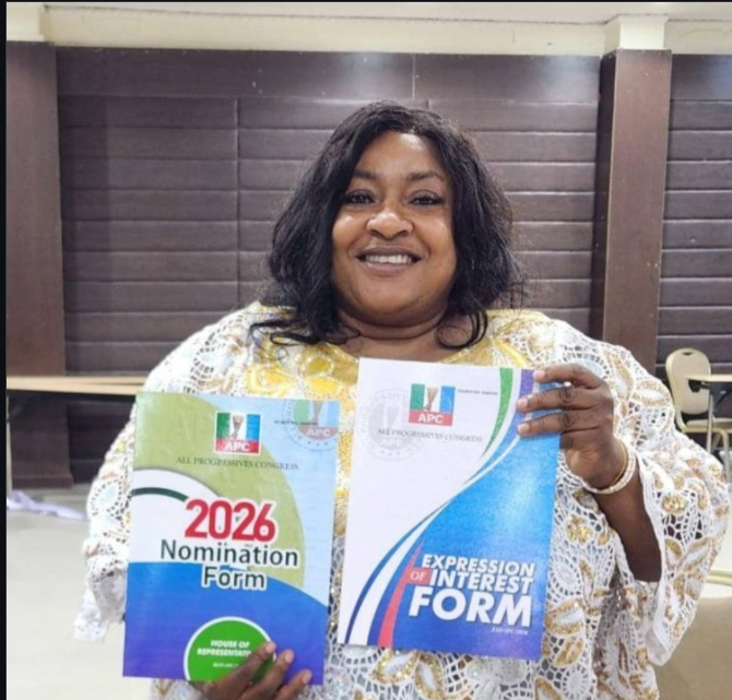 Foluke Daramola Obtains APC Forms to Contest House of Representatives 2027