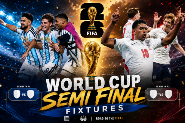 world cup semi final fixtures