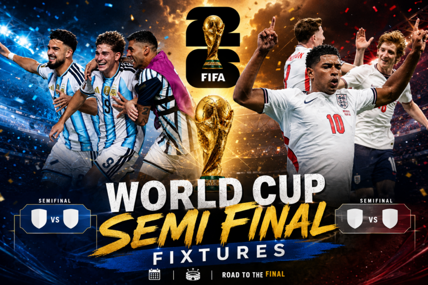 world cup semi final fixtures
