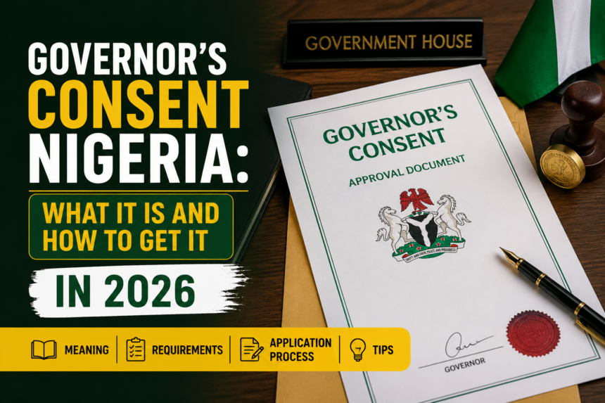 Governor's Consent