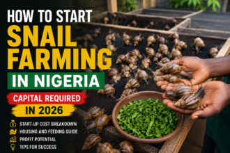 How to Start Snail Farming in Nigeria: Capital Required in 2026