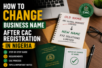 How to Change Business Name After CAC Registration in Nigeria