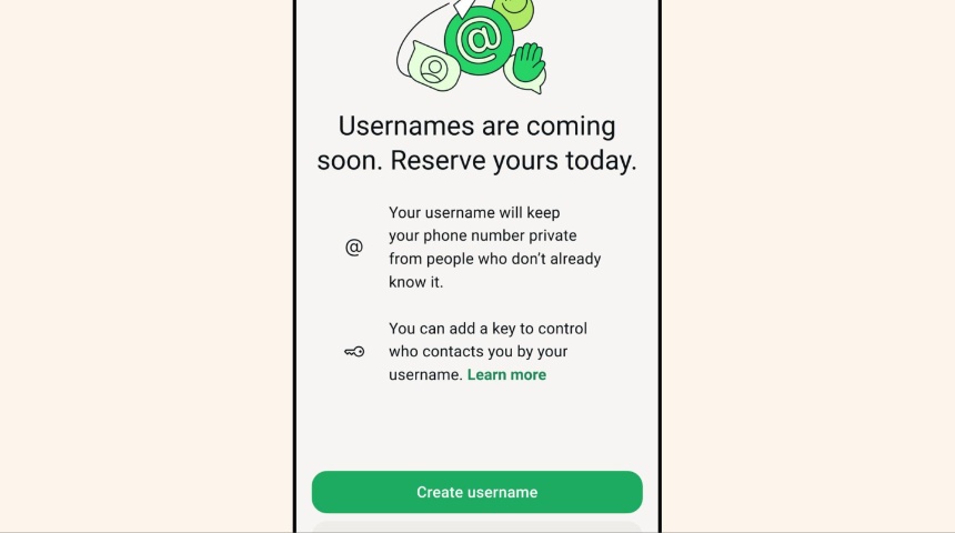 whatsapp usernames