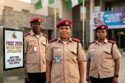 FRSC 2026 recruitment application