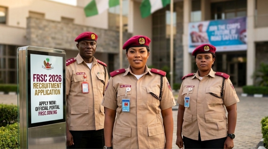 FRSC 2026 recruitment application