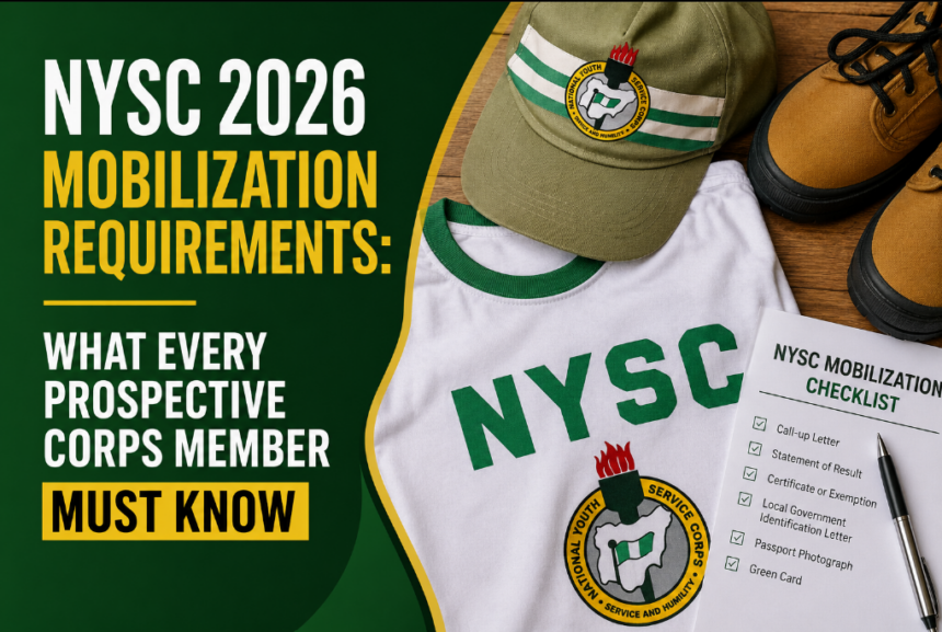 NYSC 2026 Mobilization Requirements: What Every Prospective Corps Member Must Know