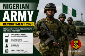 Nigerian Army Recruitment 2026: Application Portal, Requirements, and What to Expect