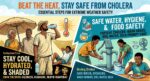 CHOLERA AND HEAT STRESS: Essential steps to stay safe during extreme weather