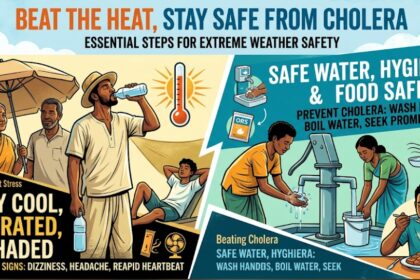 CHOLERA AND HEAT STRESS: Essential steps to stay safe during extreme weather
