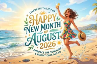 happy new month of august 2026