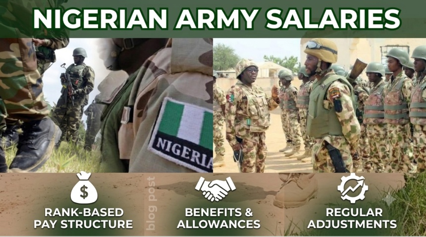 Nigerian soldiers salaries