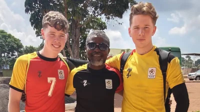 From Scotland to Uganda, brothers chase international football dream
