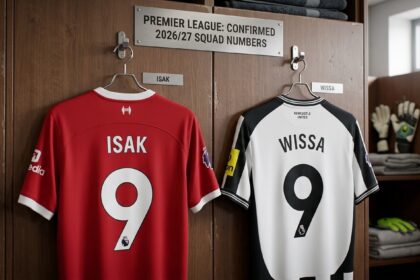 NEW NUMBERS: Isak, Wirtz, Sesko, Simons get Premier League shirt numbers