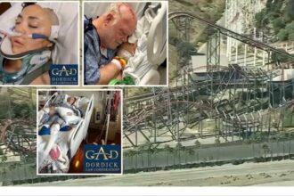 six flags roller coaster brain injury