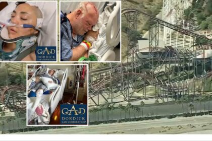 six flags roller coaster brain injury