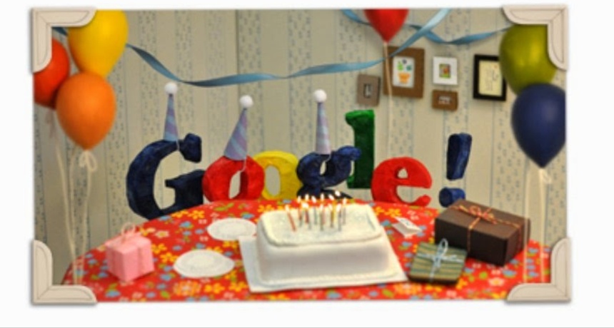 google's birthday