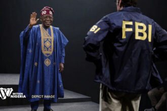 Depict Image of President Tinubu, an FBI Agent