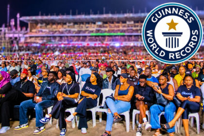 Nollywood break a decade-old Guinness World Record at TBS Lagos