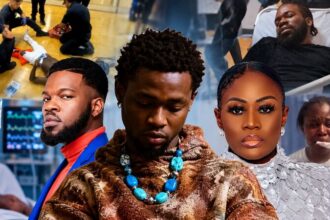 Nigerian entertainers Omah Lay and Broda Shaggi featured in a report about recent injury news and hospital visits