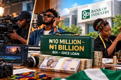 Nigerian film, music and fashion businesses seeking BOI–iDICE financing in 2026