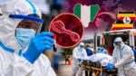 Public health illustration representing the Bundibugyo Ebola virus case confirmed in Nigeria