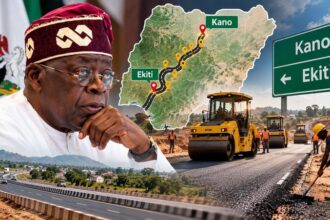 Nigerian road construction projects approved under President Tinubu's ₦631.3 billion federal infrastructure plan, covering Ekiti, Kano and other states.