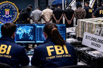 FBI report on six captured most-wanted fraud suspects and a separate global crackdown involving nearly $17 billion in seizures