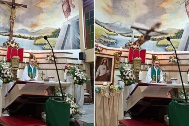 priest killed by cross