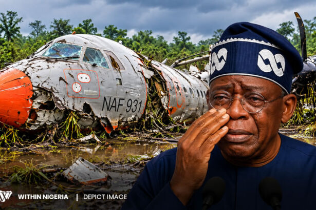 President Tinubu, Crashed NAF Aircraft 931
