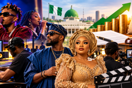 Nigerian film production and music recording professionals representing the entertainment industry's tax incentives