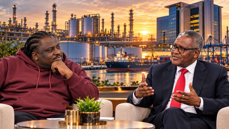 Aliko Dangote, Nigerian businessman who accepted Isbae U’s invitation to Curiosity Made Me Ask