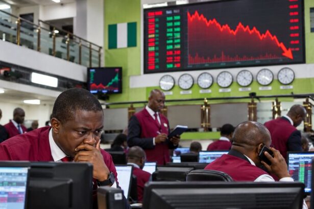 Nigerian Exchange market update showing the October 2026 stock market performance