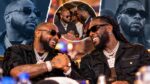 Davido and Burna Boy amid speculation about a possible reconciliation following a reported encounter in Lagos.