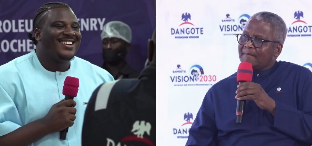 Aliko Dangote, Nigerian businessman who accepted Isbae U’s invitation to Curiosity Made Me Ask