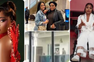 Regina Daniels amid online discussion about reported rehabilitation claims and a viral family video.