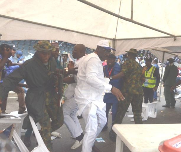 Delta State delegates exchange blows at the?APC Convention (Photos)