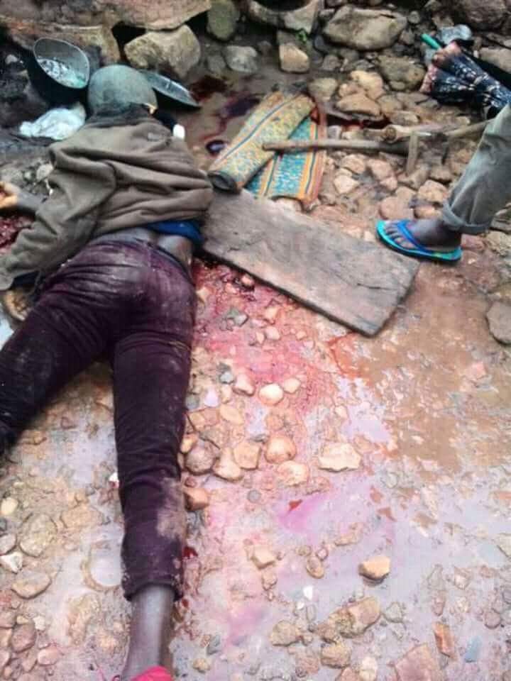 Heartbreaking photos from attack carried by unknown gunmen in Plateau state(graphic)